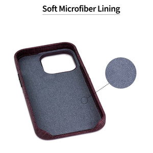 iPhone 14 Pro Luxe M2 Card Case [Burgundy]
