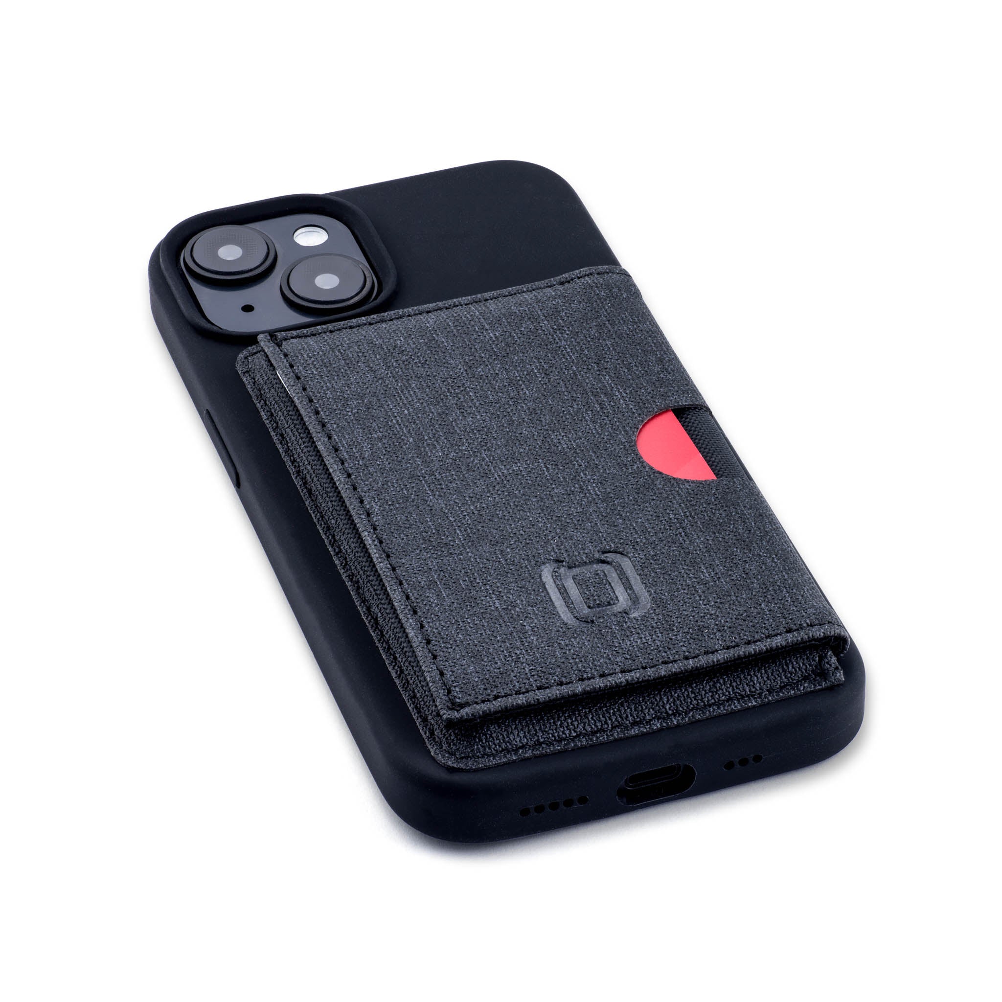 iPhone 14 Flip Card Case [Black]
