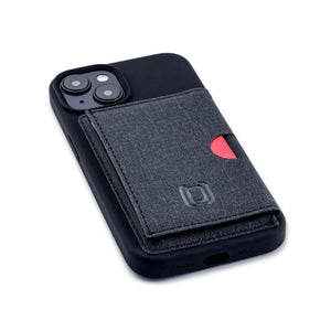 iPhone 14 Flip Card Case [Black]