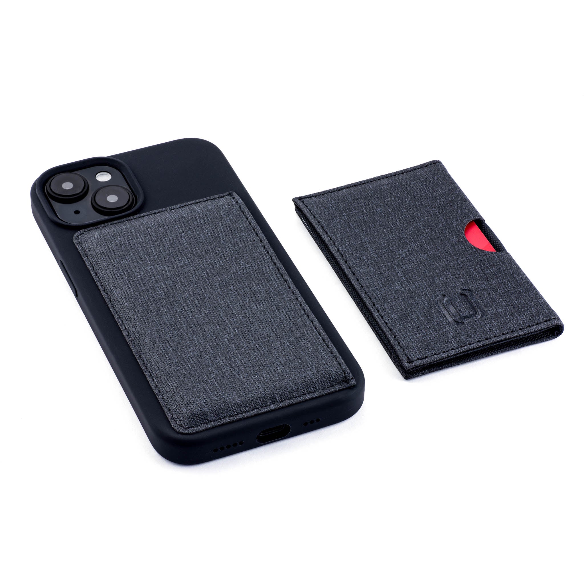 iPhone 14 Flip Card Case [Black]