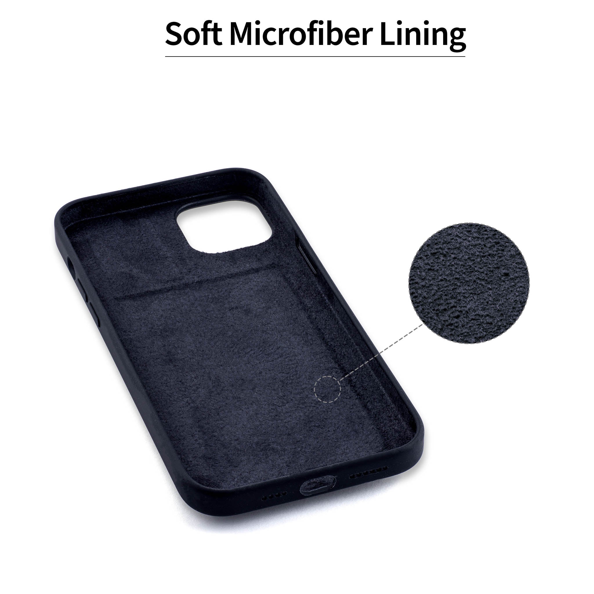 iPhone 14 Flip Card Case [Black]