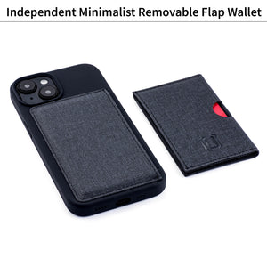 iPhone 14 Flip Card Case [Black]