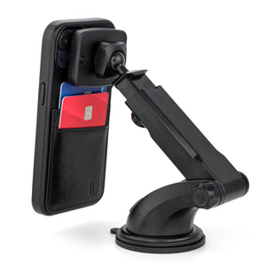 iPhone 14 Genuine Leather M2GL Card Case [Black]