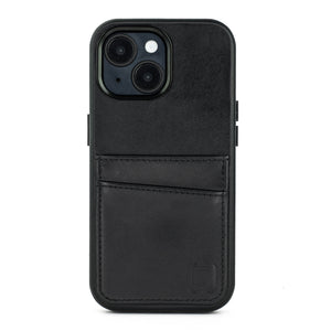 iPhone 14 Genuine Leather M2GL Card Case [Black]