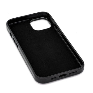 iPhone 14 Genuine Leather M2GL Card Case [Black]