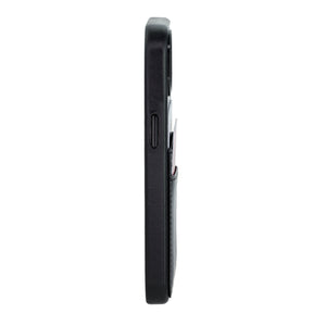 iPhone 14 Genuine Leather M2GL Card Case [Black]