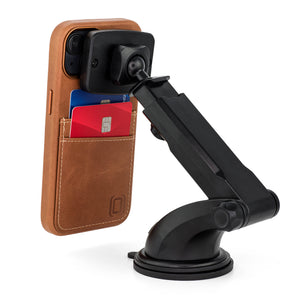 iPhone 14 Genuine Leather M2GL Card Case [Light Brown]