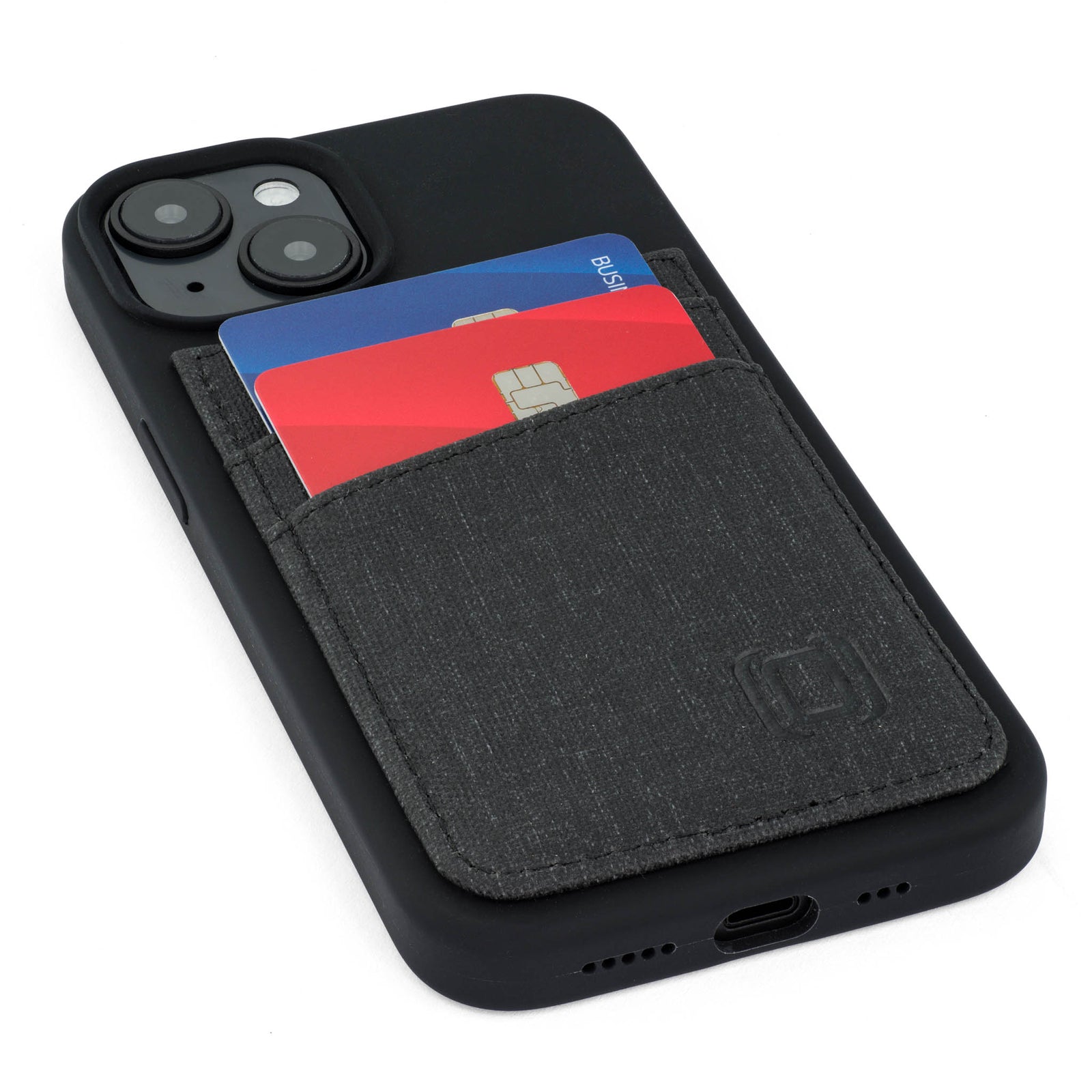 iPhone 14 Silicone M2L Card Case [Black]