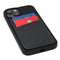 iPhone 14 Silicone M2L Card Case [Black]