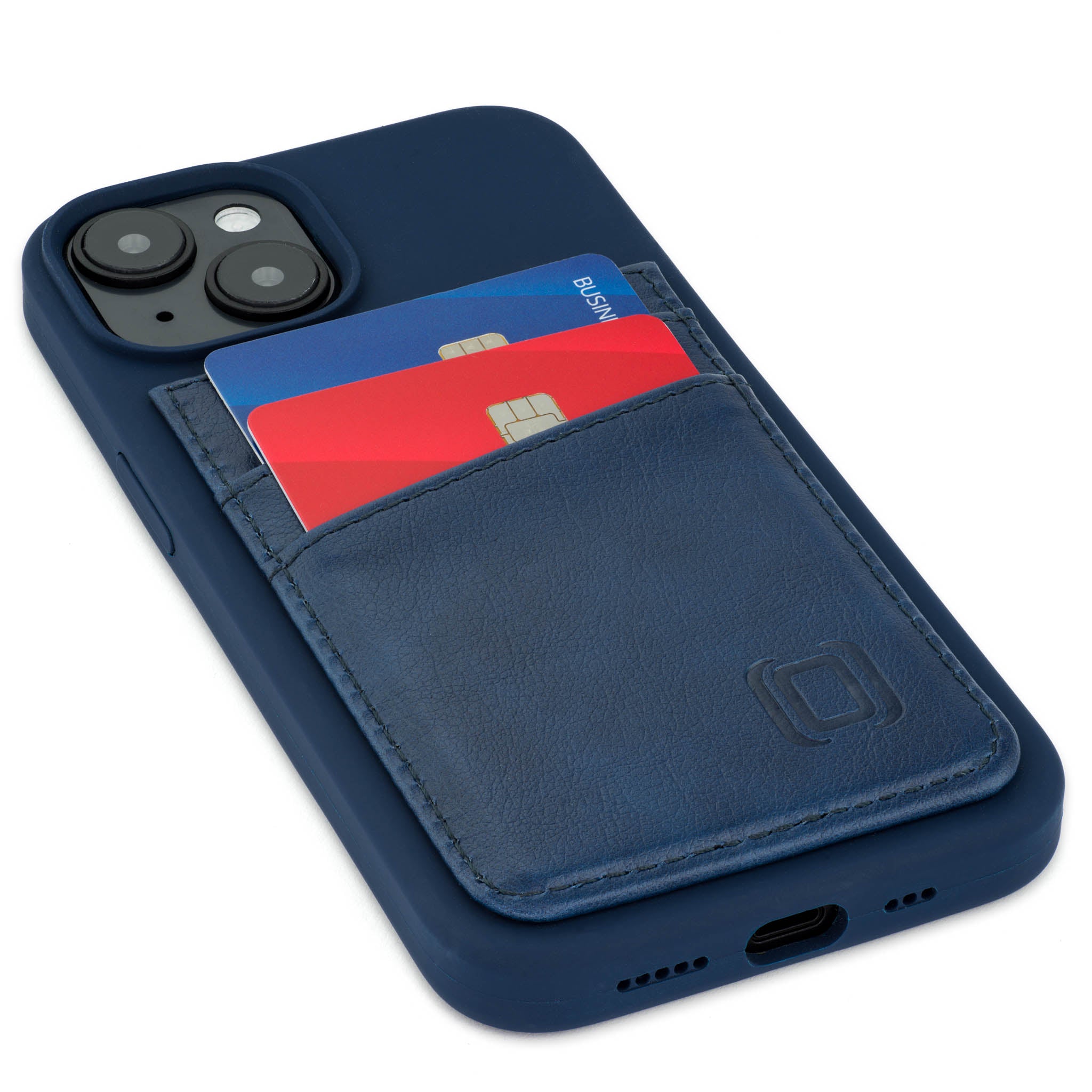 iPhone 14 Silicone M2L Card Case [Navy]