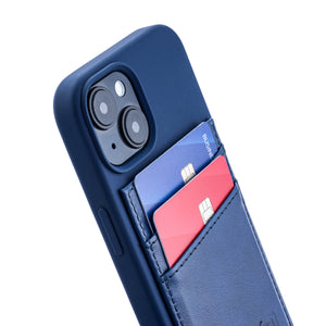 iPhone 14 Silicone M2L Card Case [Navy]