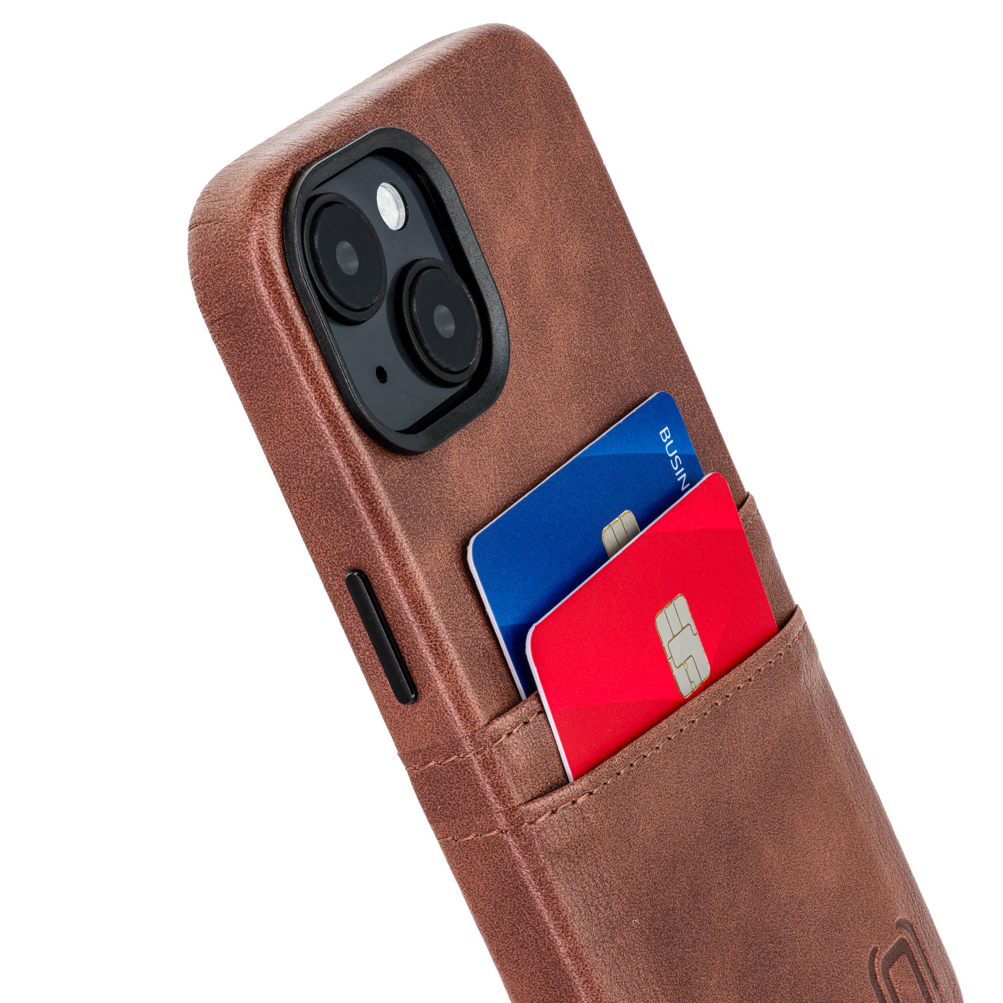 iPhone 14 Exec M2 Card Case [Brown]