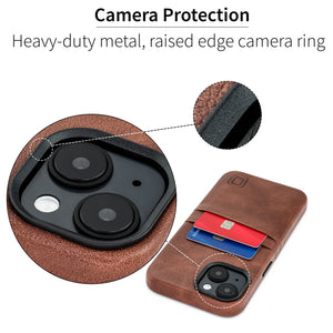 iPhone 14 Exec M2 Card Case [Brown]