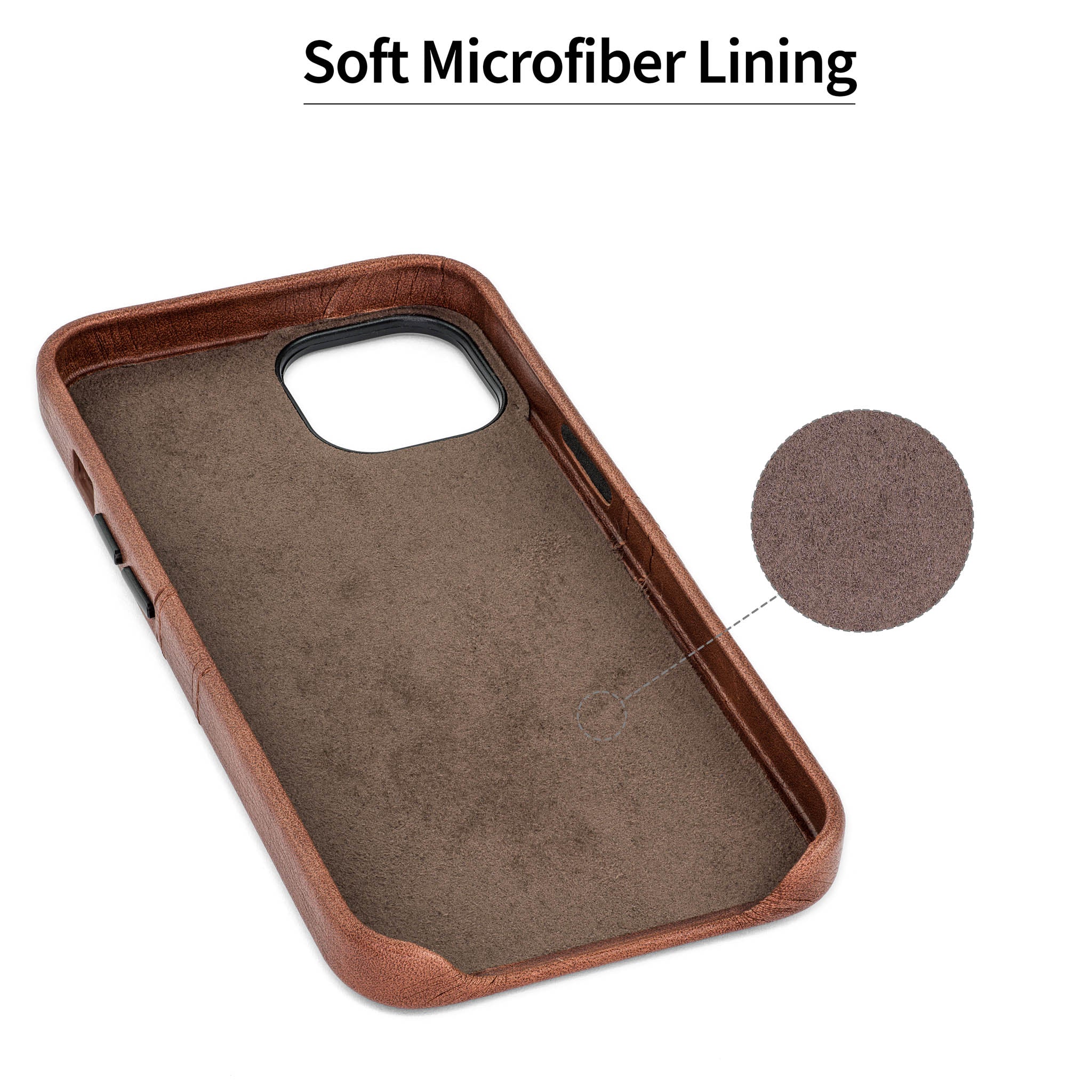 iPhone 14 Exec M2 Card Case [Brown]