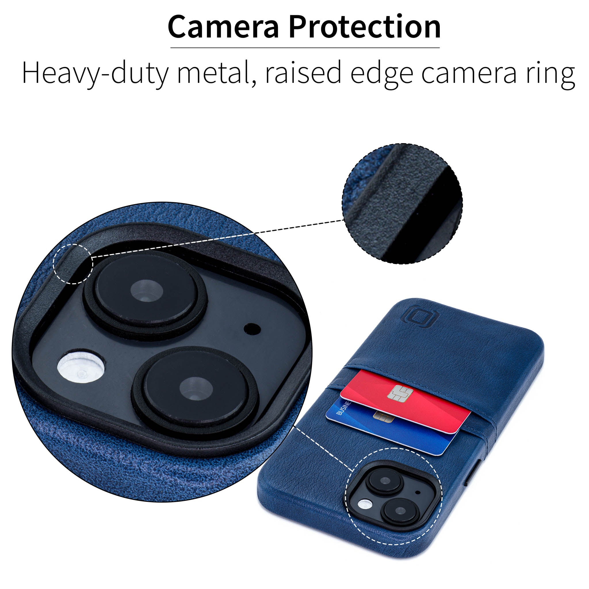 iPhone 14 Exec M2 Card Case [Navy]