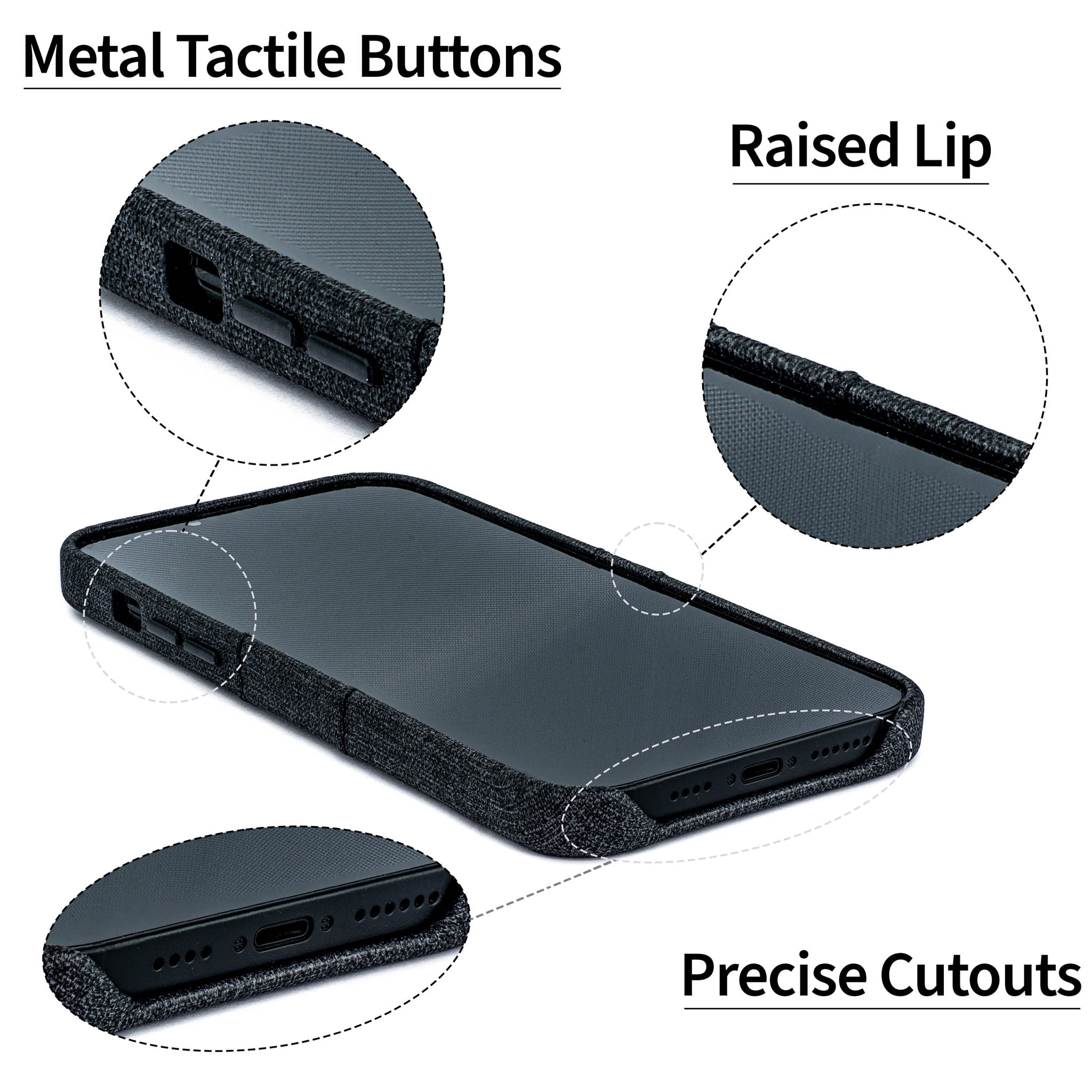 iPhone 14 Luxe M2 Card Case [Black]