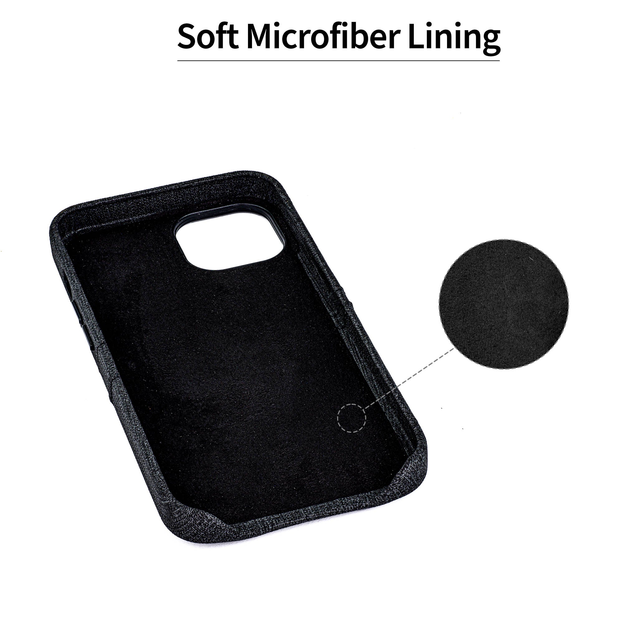 iPhone 14 Luxe M2 Card Case [Black]