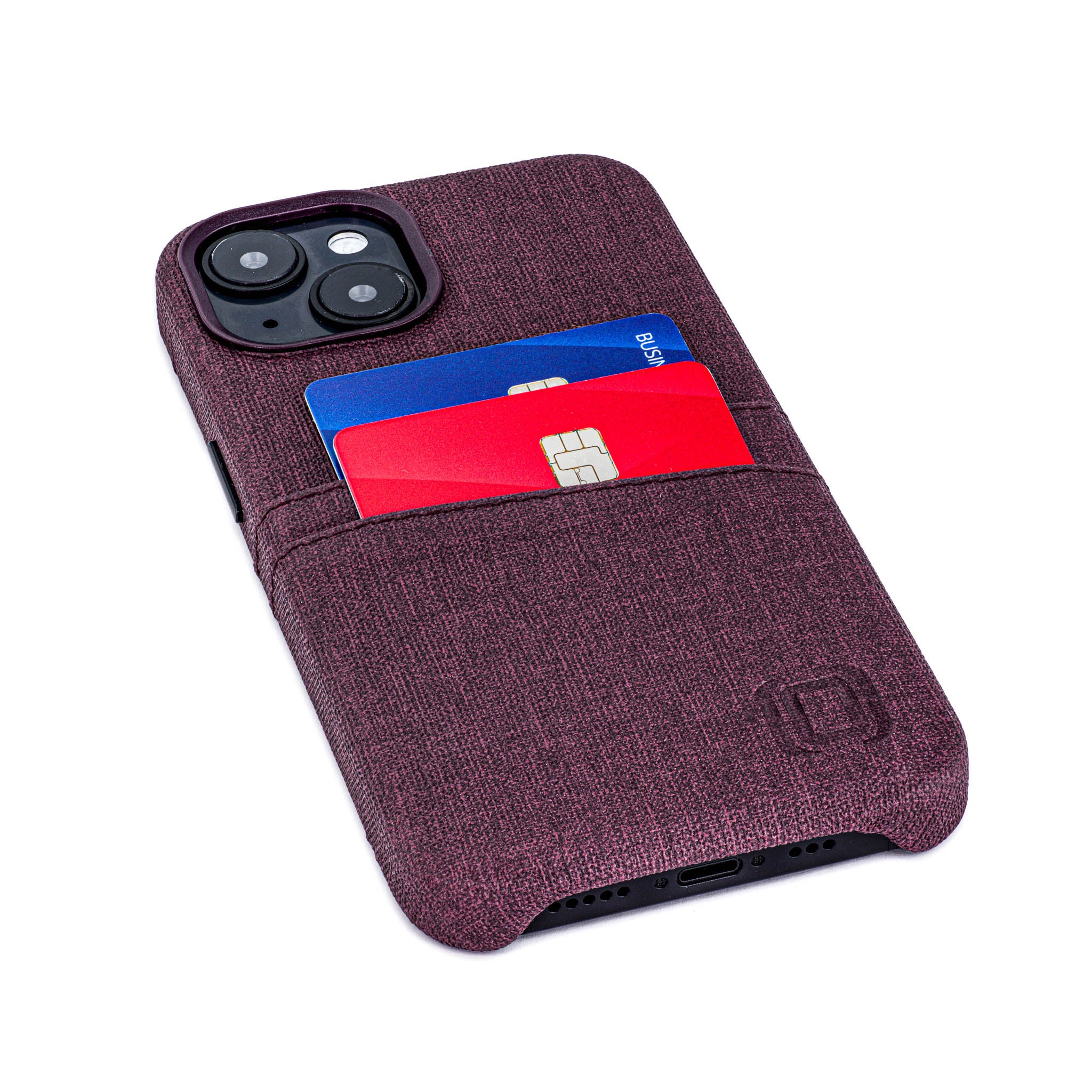 iPhone 14 Luxe M2 Card Case [Burgundy]