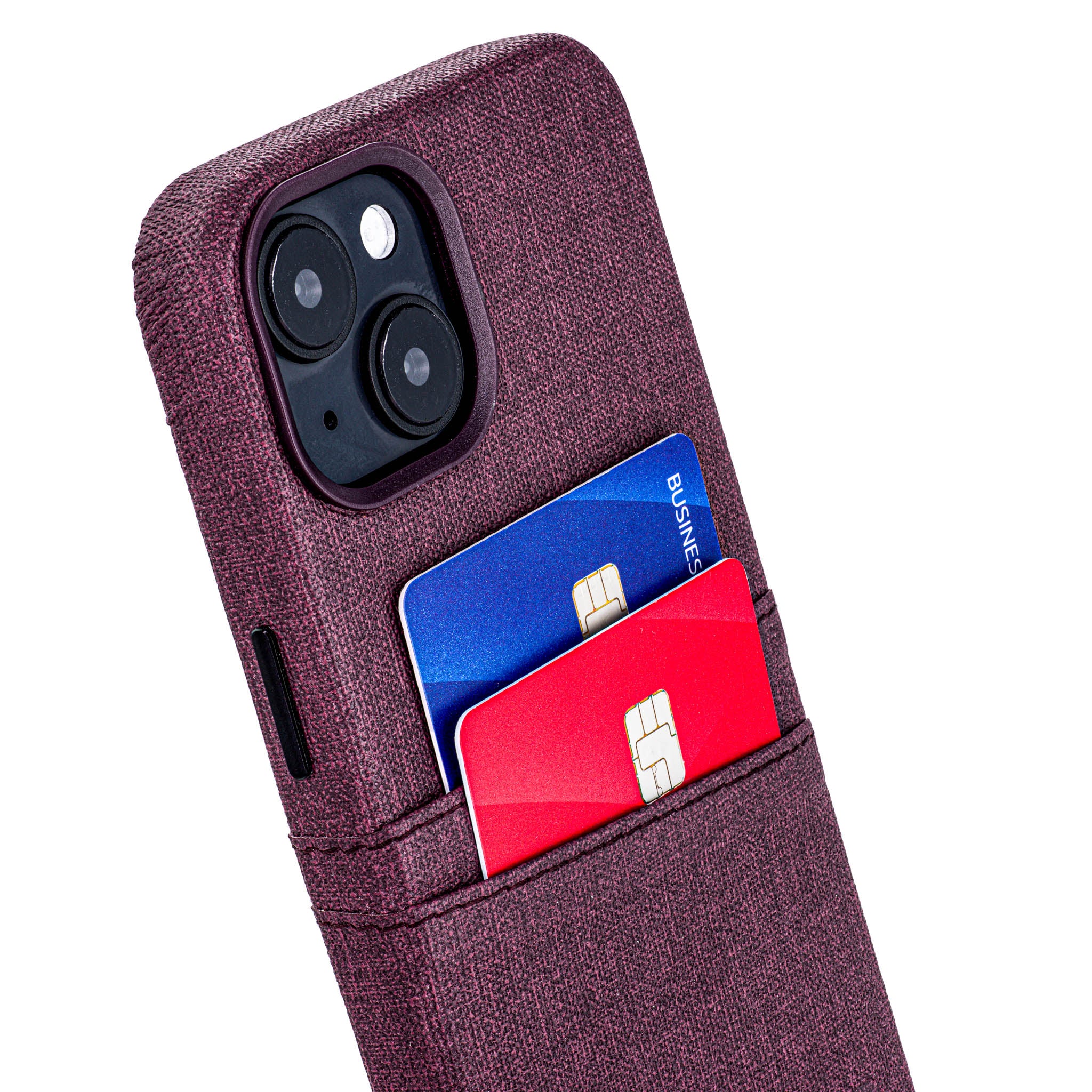 iPhone 14 Luxe M2 Card Case [Burgundy]