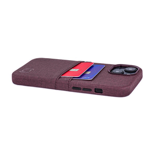 iPhone 14 Luxe M2 Card Case [Burgundy]