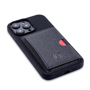 iPhone 14 Pro Max Flip Card Case [Black]