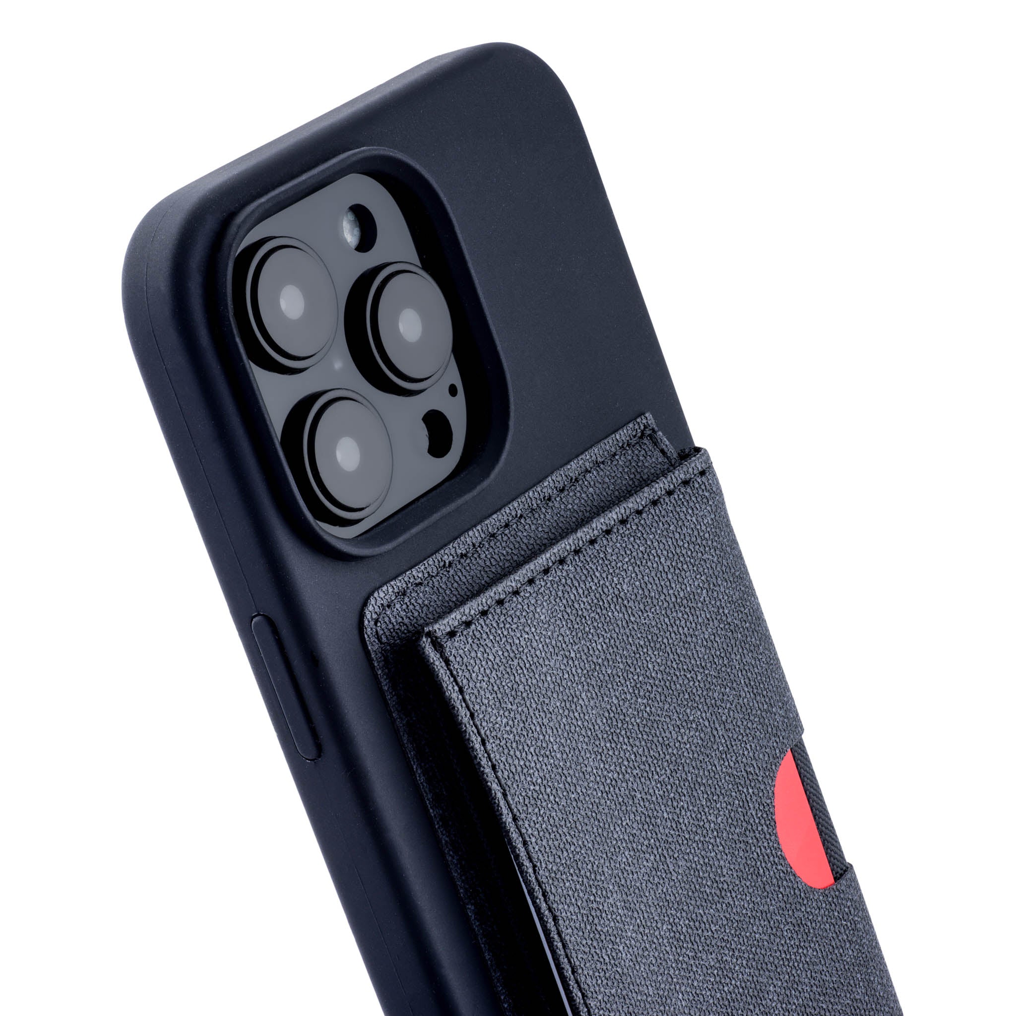 iPhone 14 Pro Max Flip Card Case [Black]