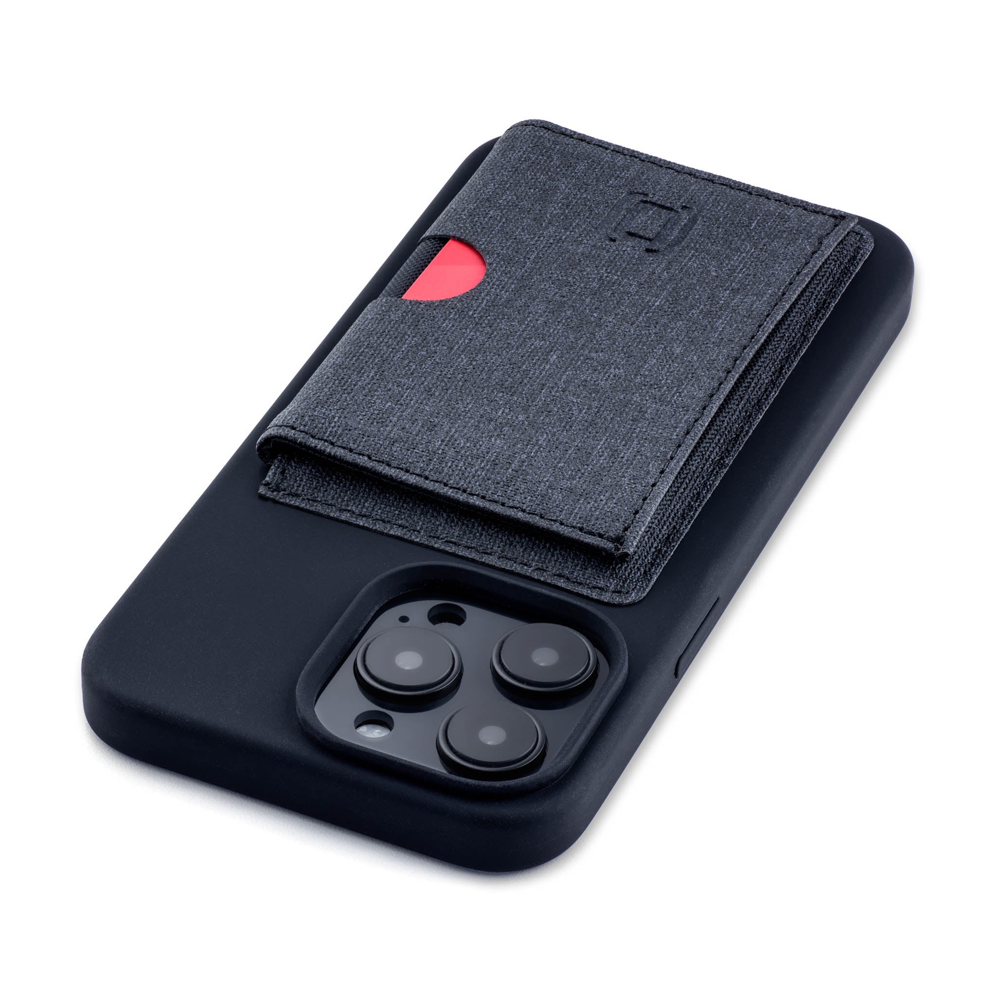 iPhone 14 Pro Max Flip Card Case [Black]