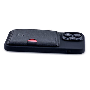 iPhone 14 Pro Max Flip Card Case [Black]