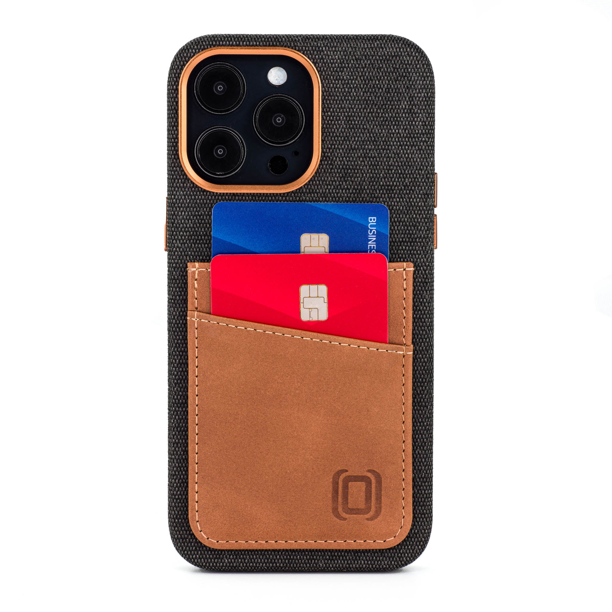 iPhone 14 Pro Max Fabric M2F Card Case [Light Brown]