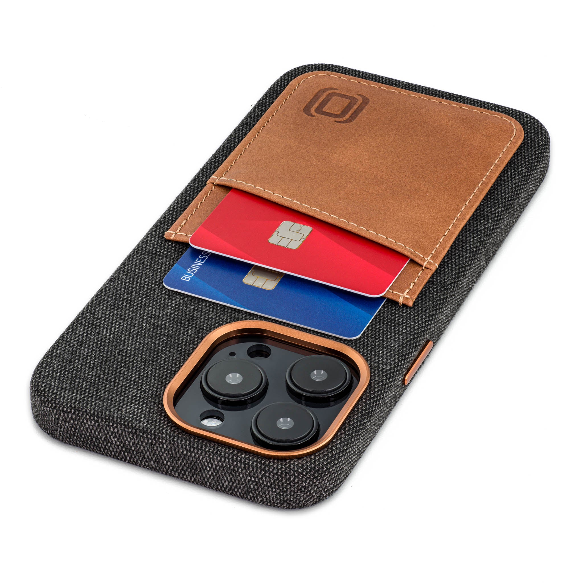 iPhone 14 Pro Max Fabric M2F Card Case [Light Brown]