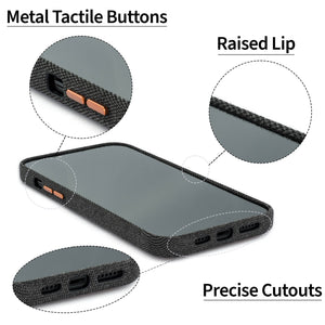 iPhone 14 Pro Max Fabric M2F Card Case [Light Brown]