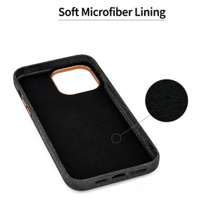 iPhone 14 Pro Max Fabric M2F Card Case [Light Brown]