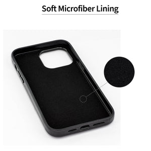 iPhone 14 Pro Max Genuine Leather M2GL Card Case [Black]