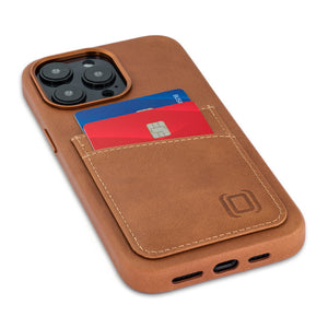 iPhone 14 Pro Max Genuine Leather M2GL Card Case [Light Brown]