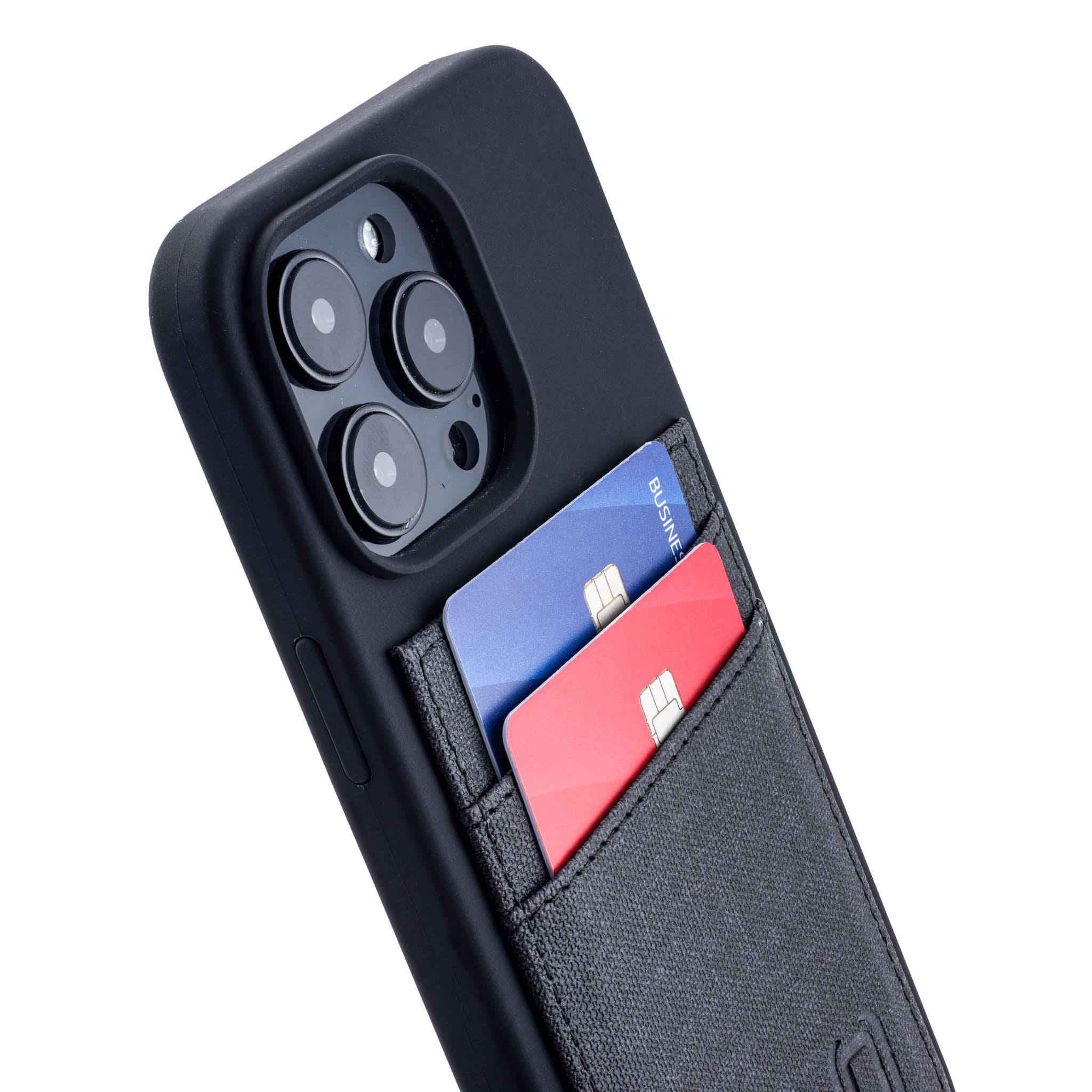 iPhone 14 Pro Max Silicone M2L Card Case [Black]