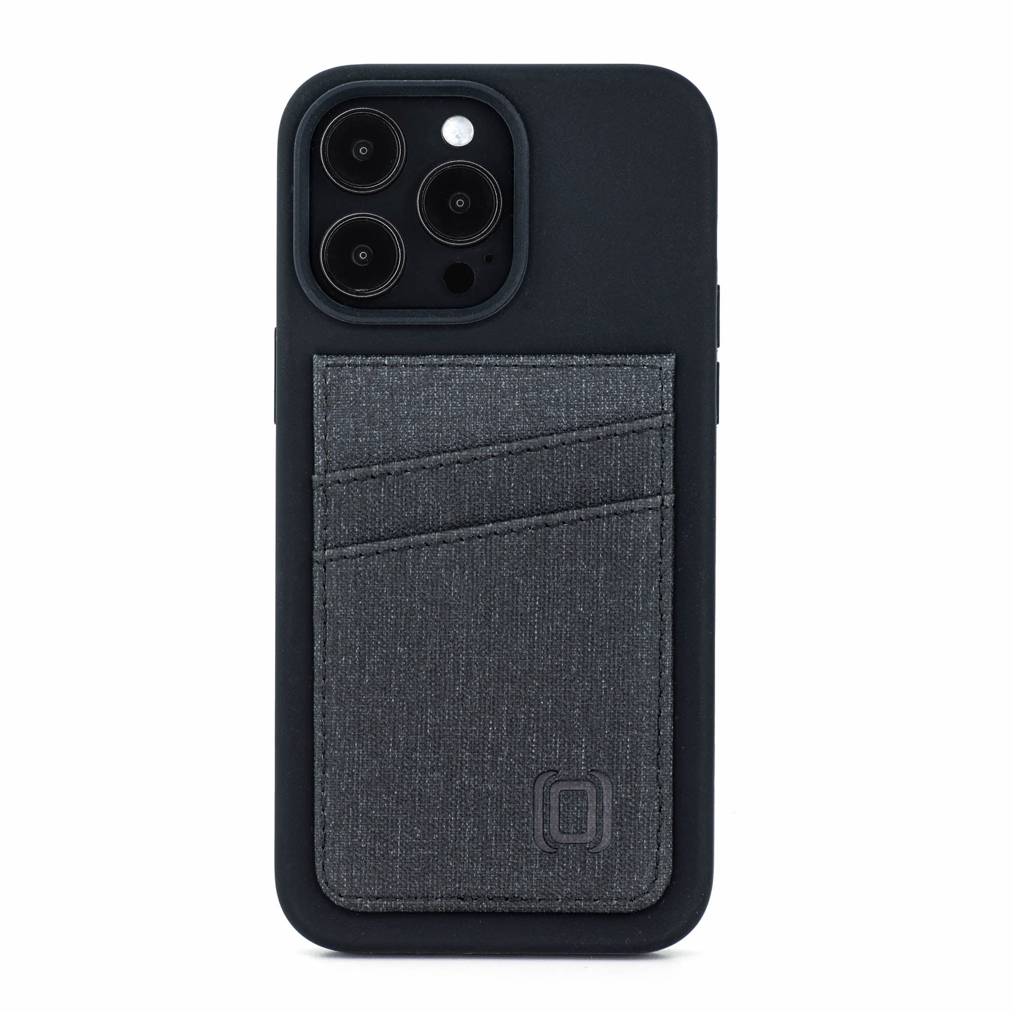 iPhone 14 Pro Max Silicone M2L Card Case [Black]
