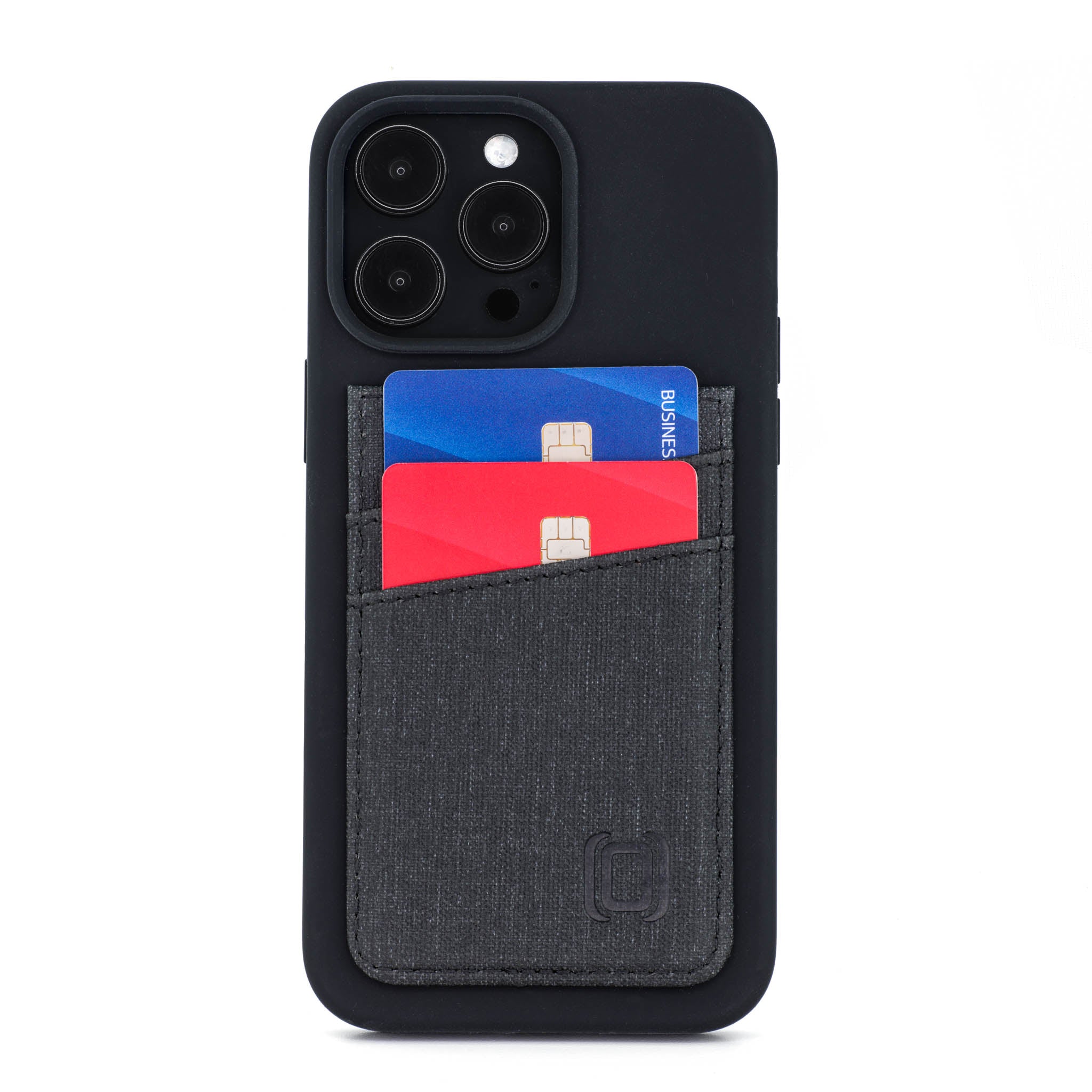 iPhone 14 Pro Max Silicone M2L Card Case [Black]