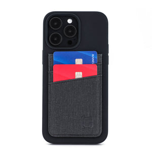 iPhone 14 Pro Max Silicone M2L Card Case [Black]