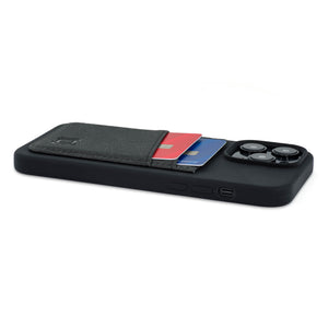 iPhone 14 Pro Max Silicone M2L Card Case [Black]