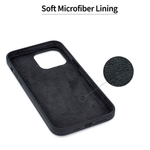 iPhone 14 Pro Max Silicone M2L Card Case [Black]