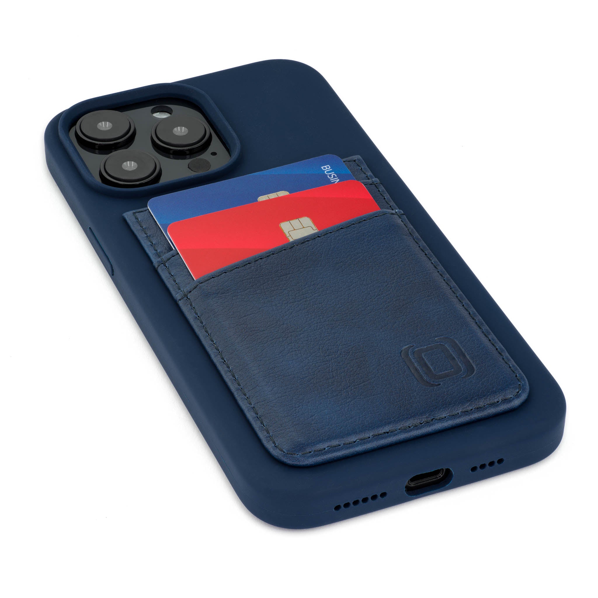 iPhone 14 Pro Max Silicone M2L Card Case [Navy]