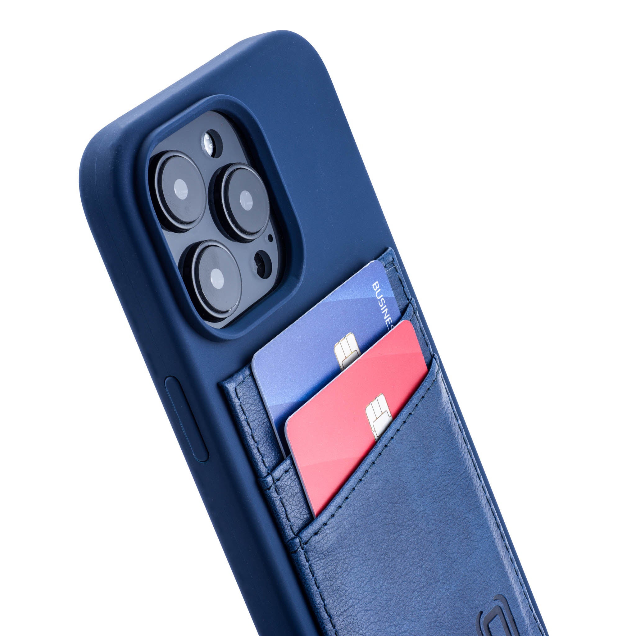 iPhone 14 Pro Max Silicone M2L Card Case [Navy]