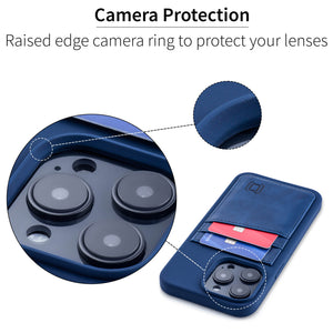 iPhone 14 Pro Max Silicone M2L Card Case [Navy]