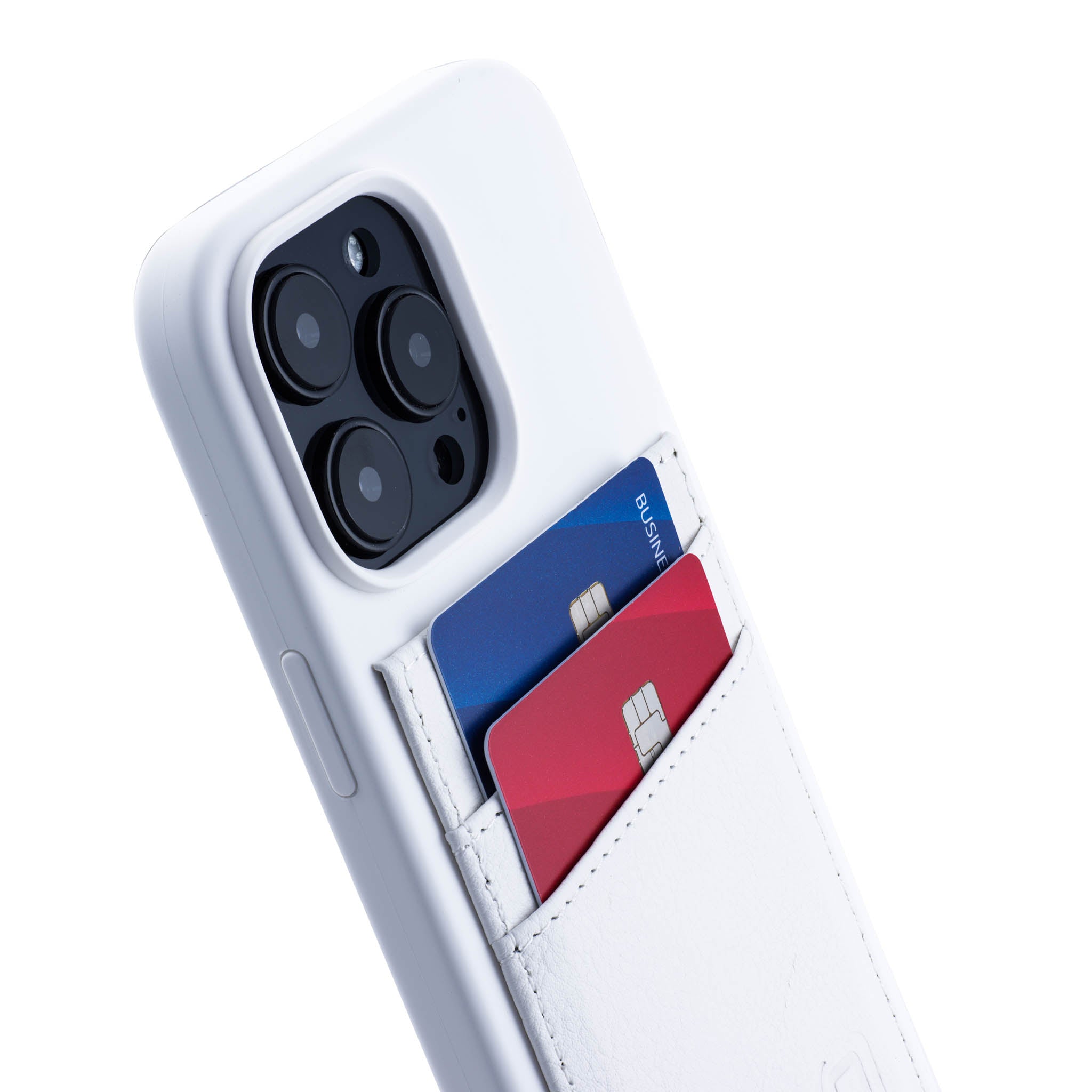 iPhone 14 Pro Max Silicone M2L Card Case [White]