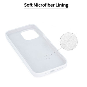 iPhone 14 Pro Max Silicone M2L Card Case [White]