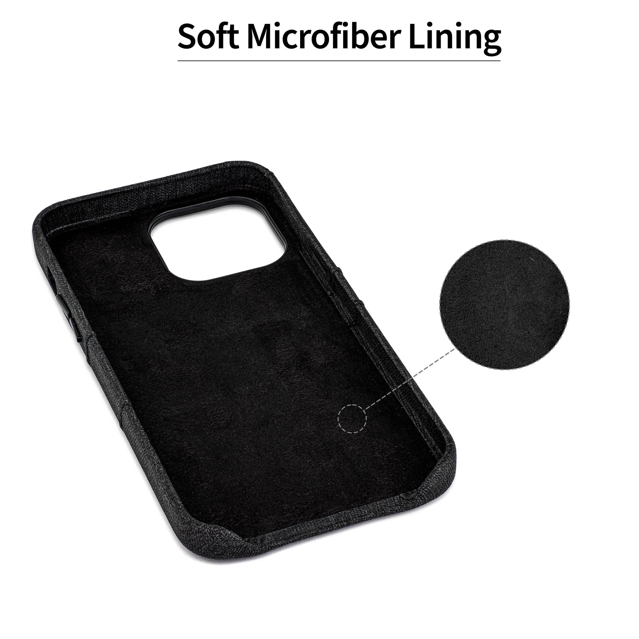 iPhone 14 Pro Max Luxe M2 Card Case [Black]