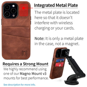 iPhone 14 Pro Max Exec M2 Card Case [Brown]