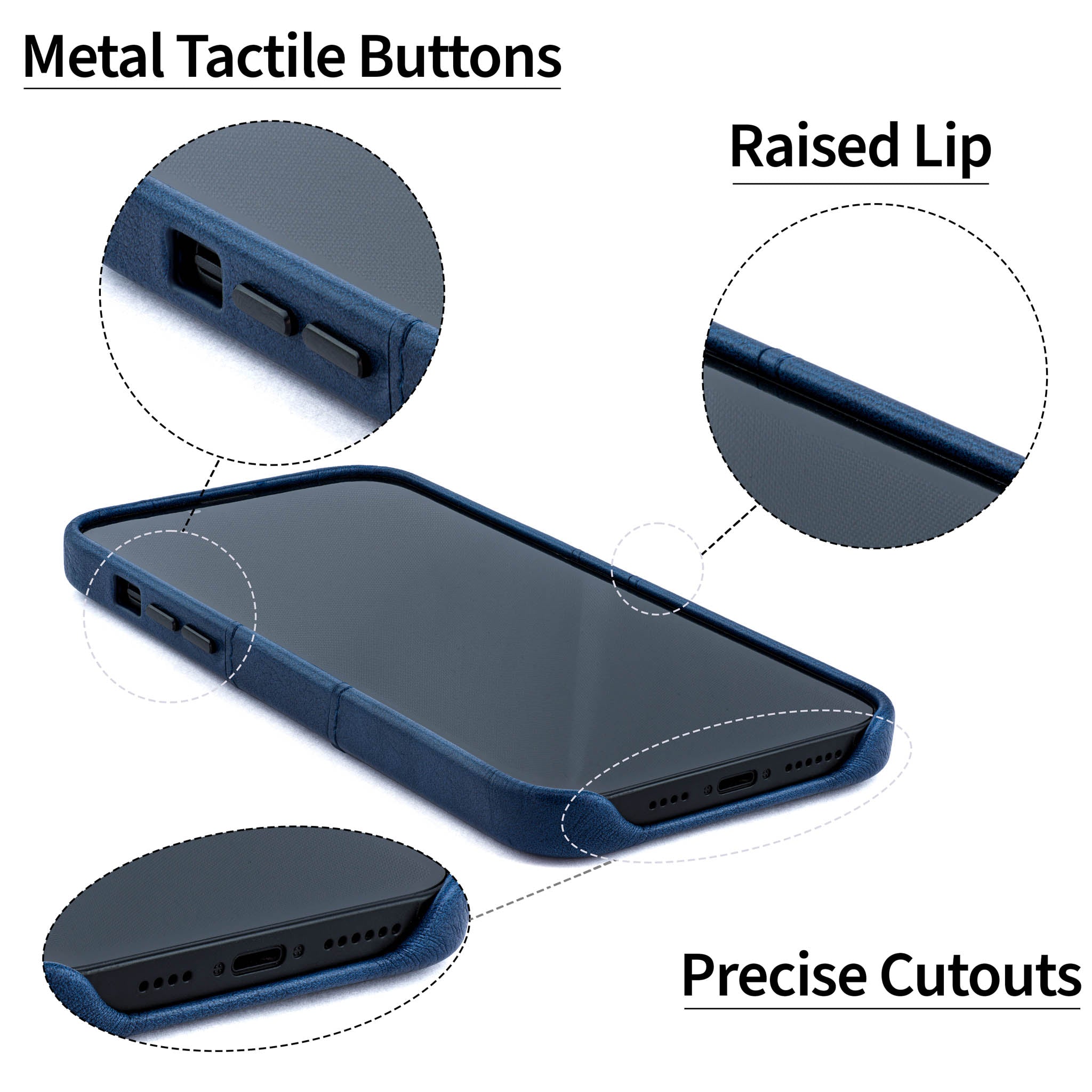 iPhone 14 Pro Max Exec M2 Card Case [Navy]