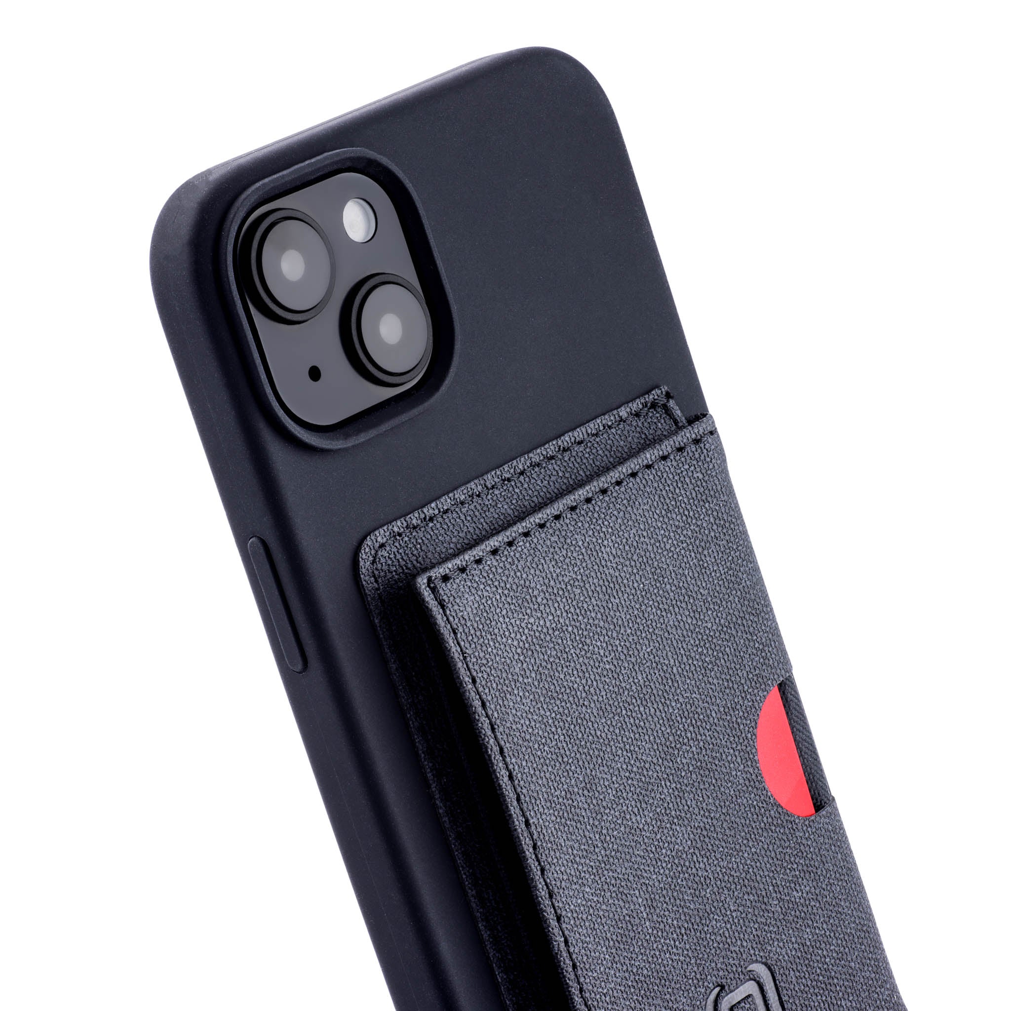 iPhone 14 Plus Flip Card Case [Black]