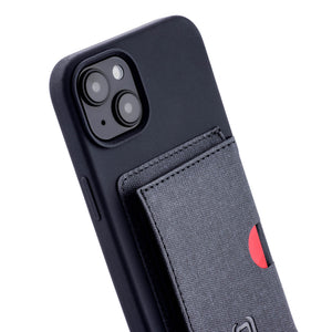 iPhone 14 Plus Flip Card Case [Black]